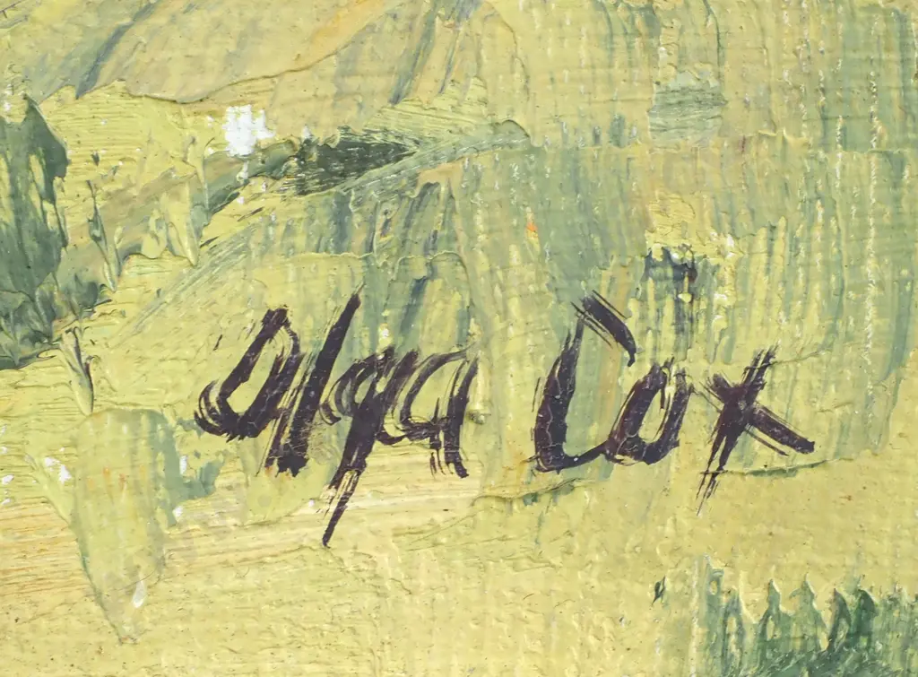 Olga Cox - 'Lake Pukaki', Oil on Board Image 1++