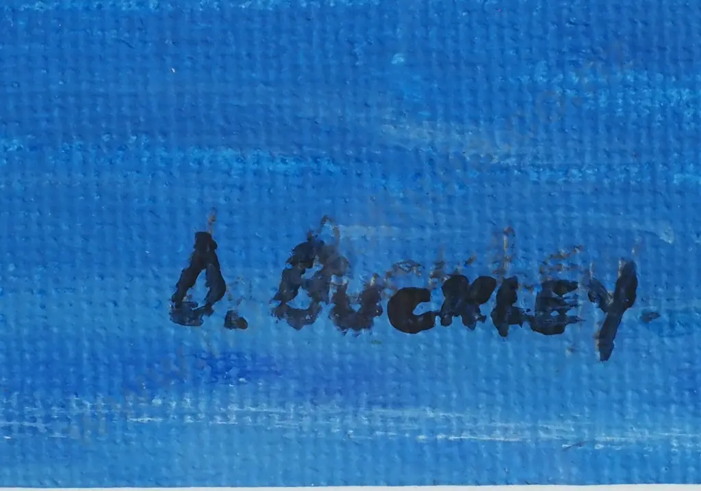 Del Buckley - 'Earnslaw on Wakatipu', Acrylic on Canvas Board Image 1++
