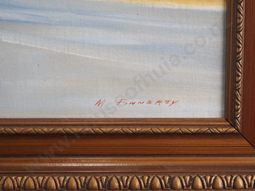 Michael Finnerty - Otago Landscape, Oil on Board Image 1++