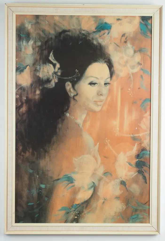 Ulric - 'Contessa', Mid Century Mod Print Image 1++