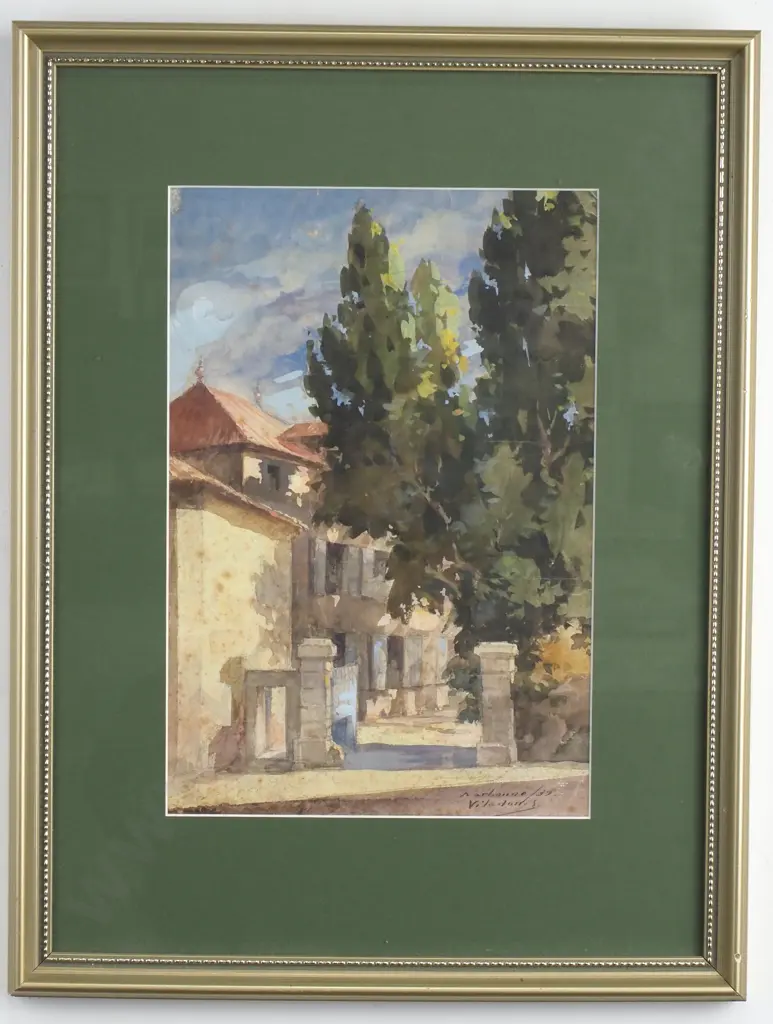 Viladones - Narbonne, Watercolour Image 1++