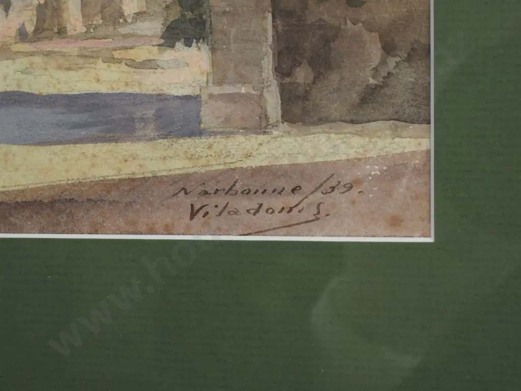 Viladones - Narbonne, Watercolour Image 1++