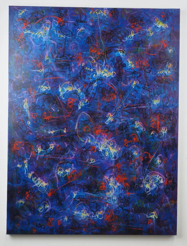 Keith Morant : 'Flimwell' Acrylic On Stretched Canvas Image 1++