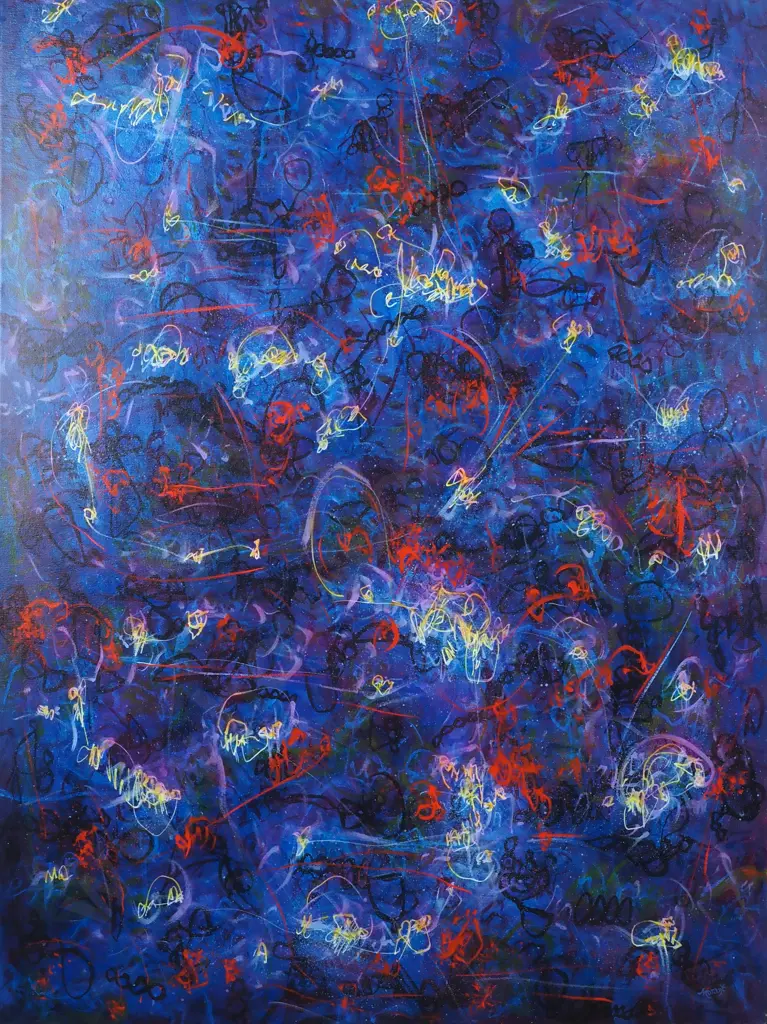 Keith Morant : 'Flimwell' Acrylic On Stretched Canvas Image 1++