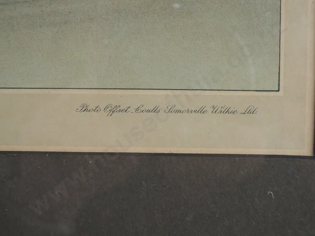 Antique NZ South Seas International Exhibition, Dunedin Coloured Print Image 1++