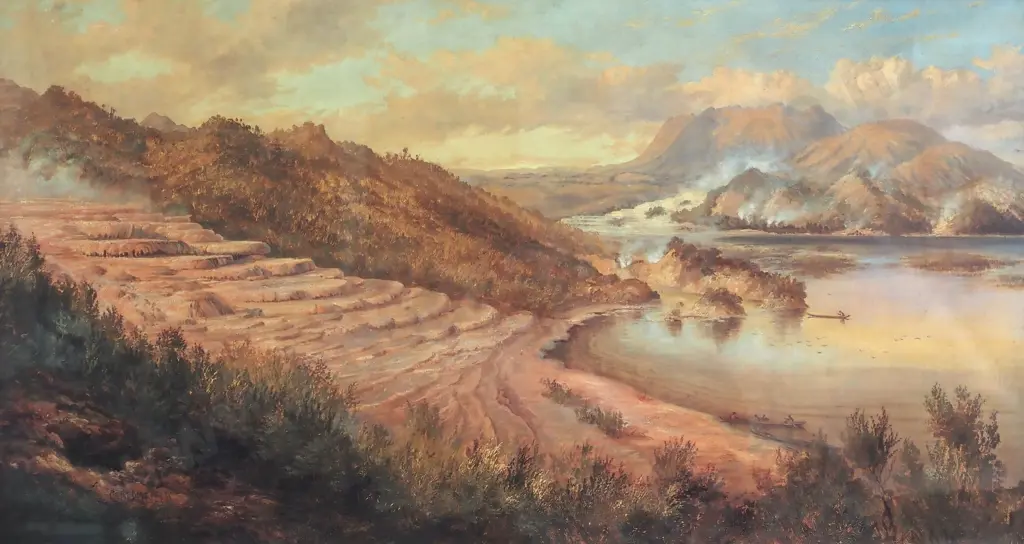 Charles Blomfield - Pink Terraces, Print Image 1++