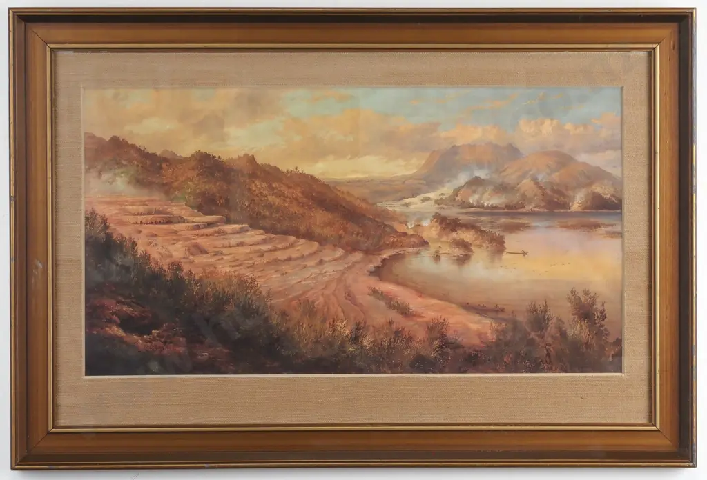 Charles Blomfield - Pink Terraces, Print Image 1++