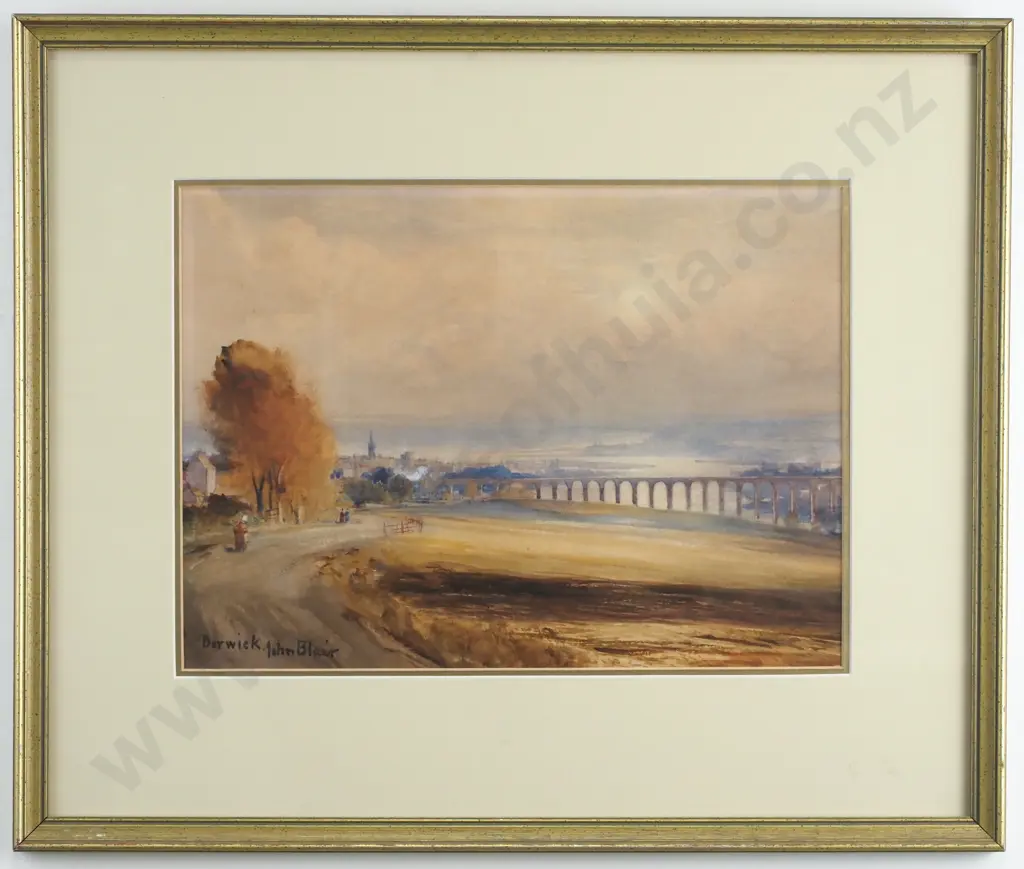John Blair (1850-1934) - Berwick, Watercolour Image 1++
