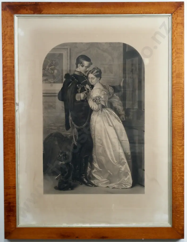 After John Everatt Millais- The Black Brunswicker, Antique Engraving Image 1++