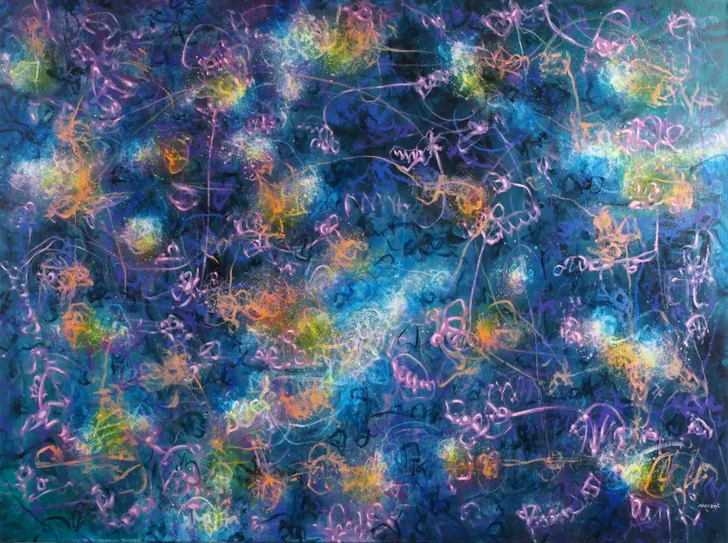 Keith Morant : '2283' Acrylic On Stretched Canvas Image 1++