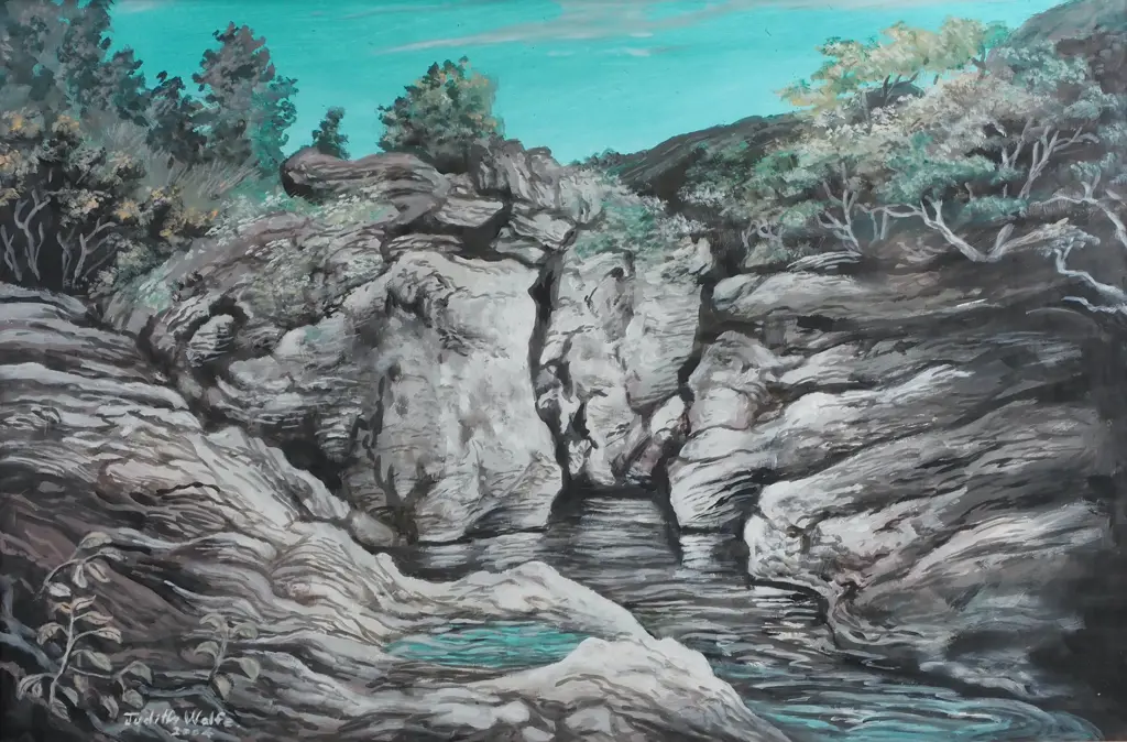 Judith Wolfe - Winter Landscape, Acrylic on Board Image 1++