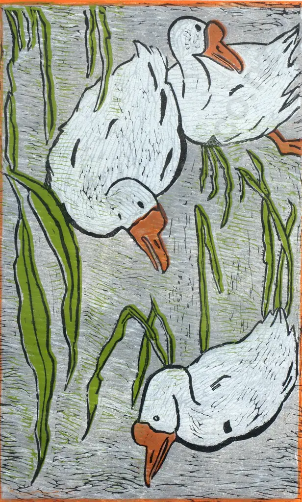 M McAlpine - Geese, Limited Edition PrintA/P Image 1++