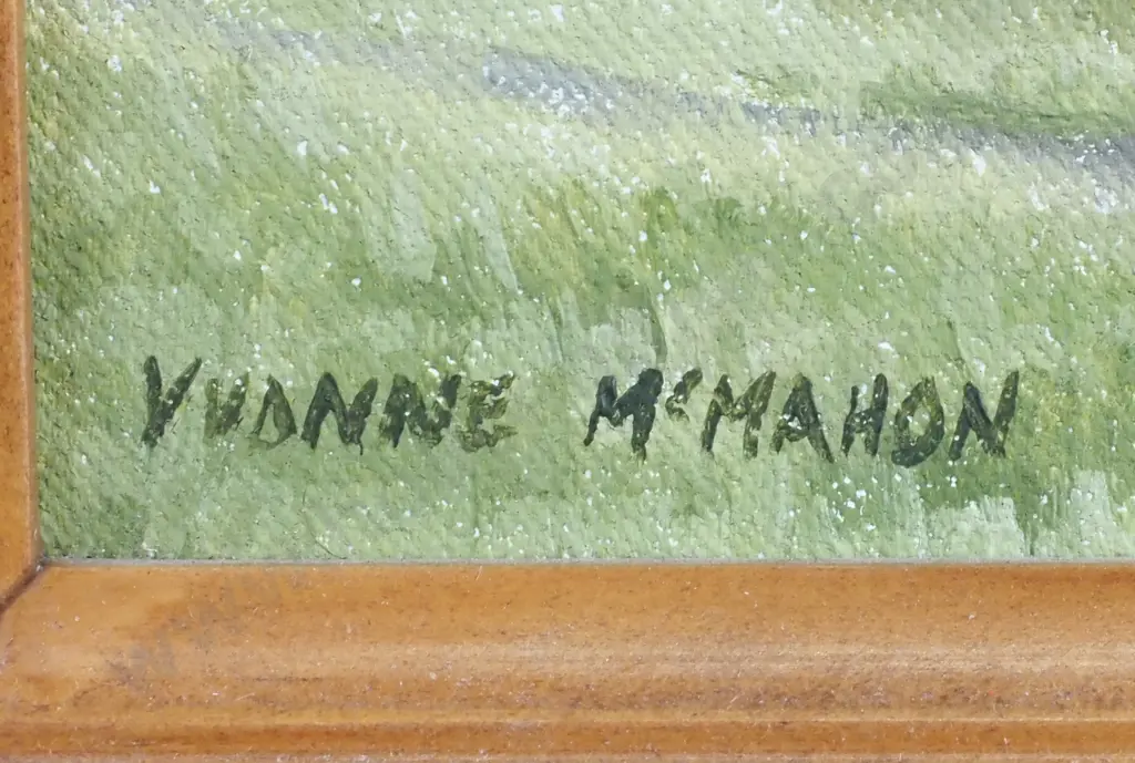 Yvonne McMahon - Fox Glacier, South Westland, Oil on Board Image 1++