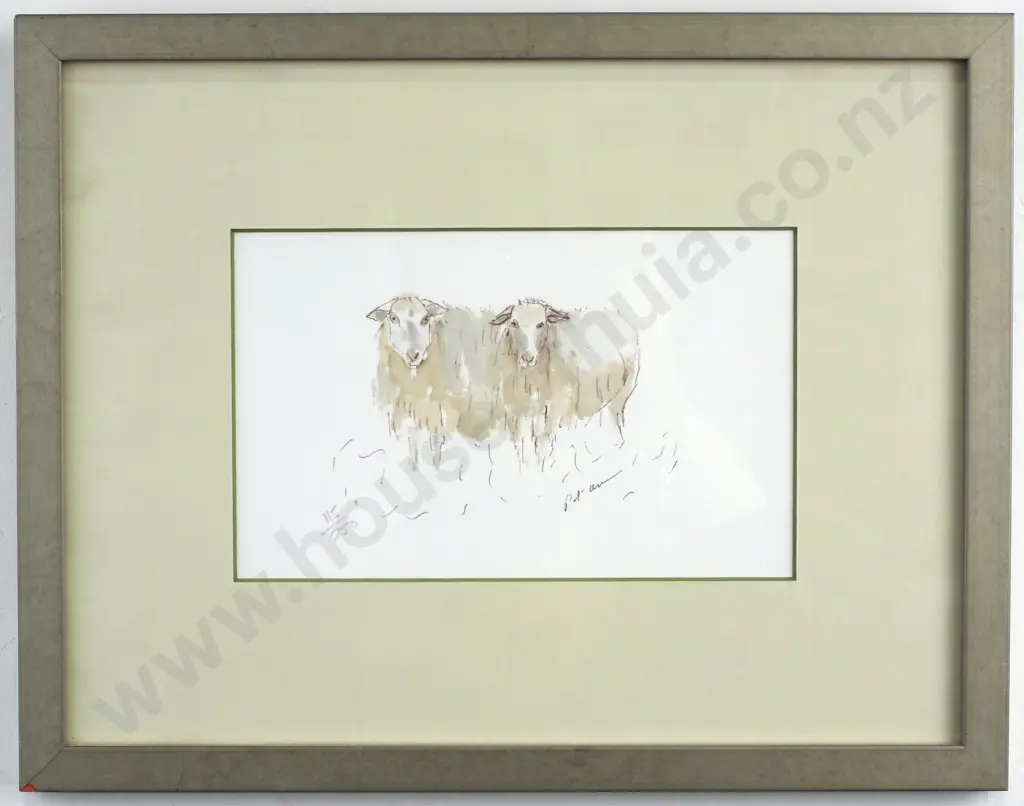 Pat Owen- Sheep, Limited Edition Print Image 1++