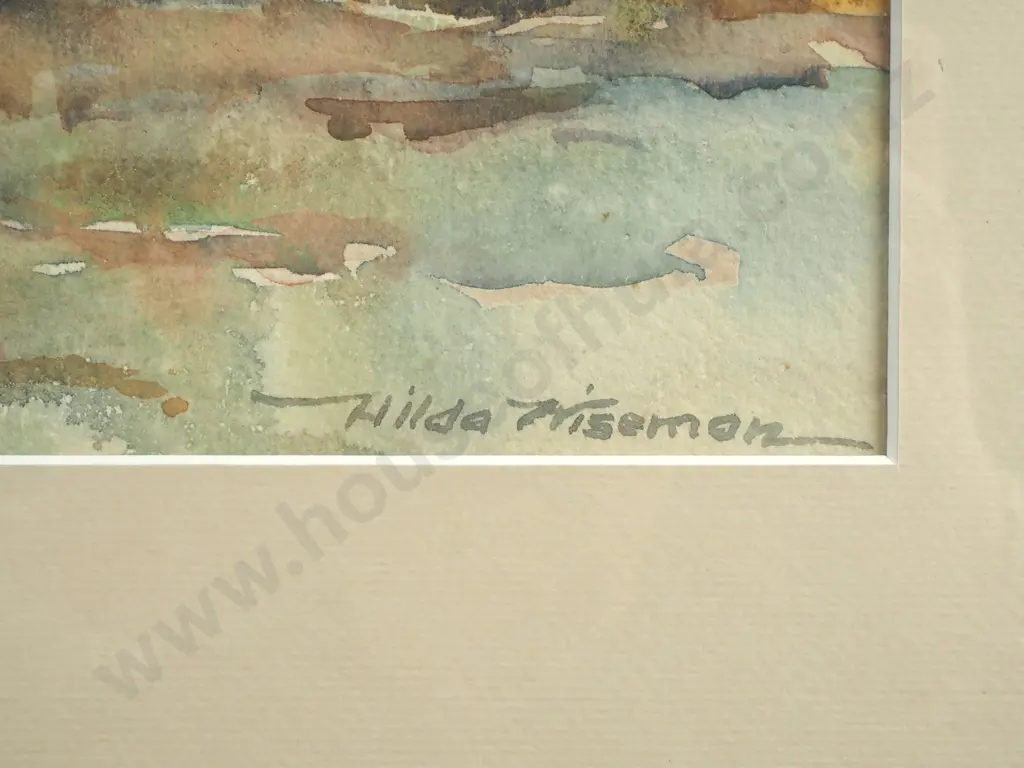 Hilda Wiseman - 'Oast House, Nelson', Watercolour Image 1++