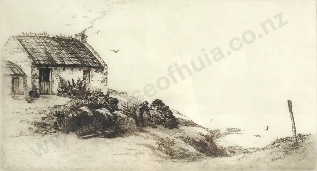 Ivan M. Garden -'Near Portrush, Ireland', Etching Image 1++