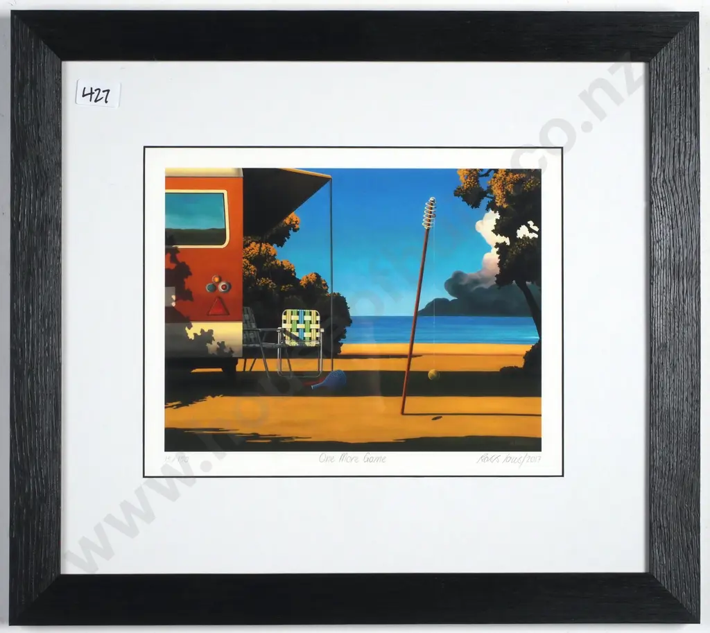 Ross Jones - 'One More Game' Limited Edition  GicleePrint Image 1++