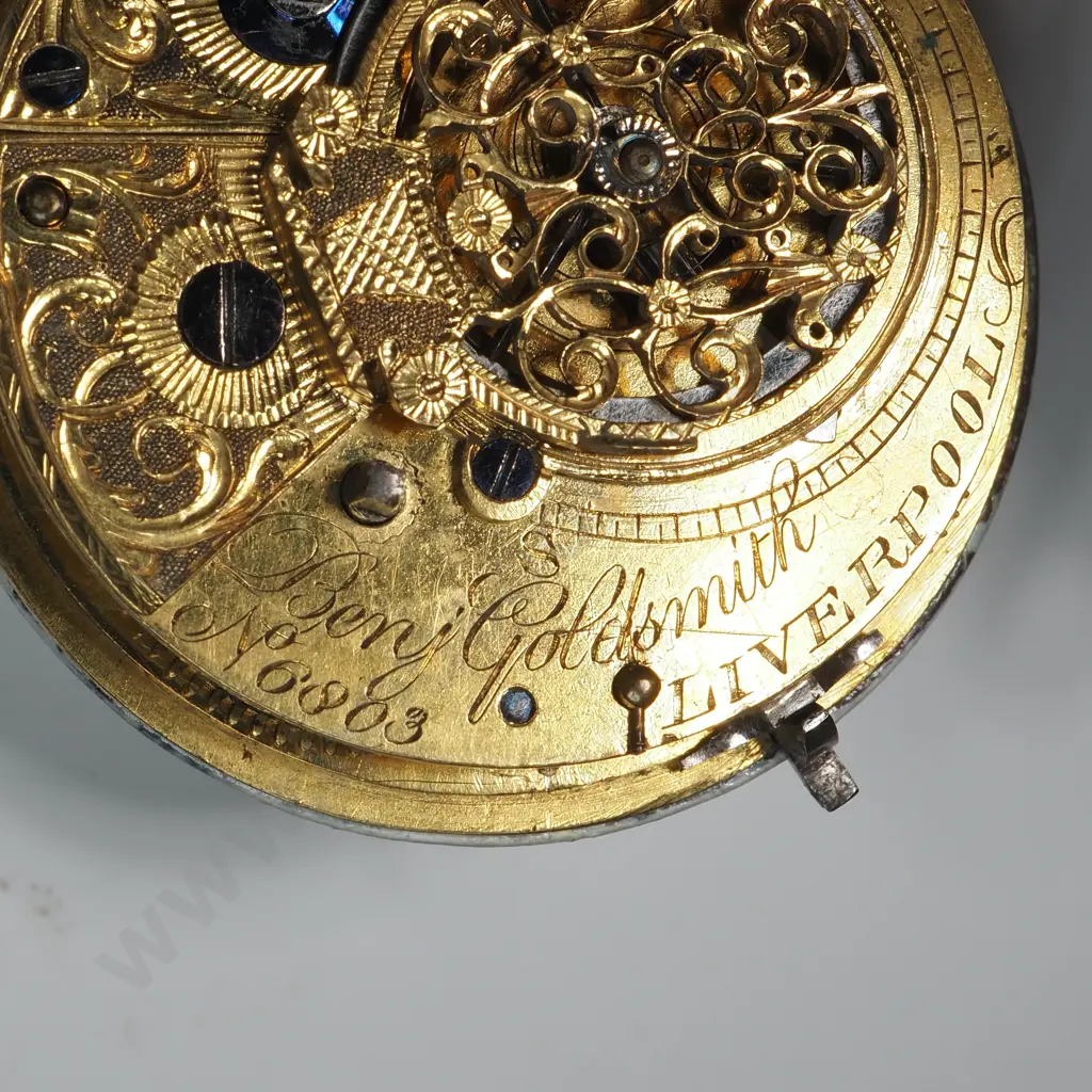 Unusual Verge Pocket Watch in Sterling Silver - Hallmarked 1809 A/F Image 1++