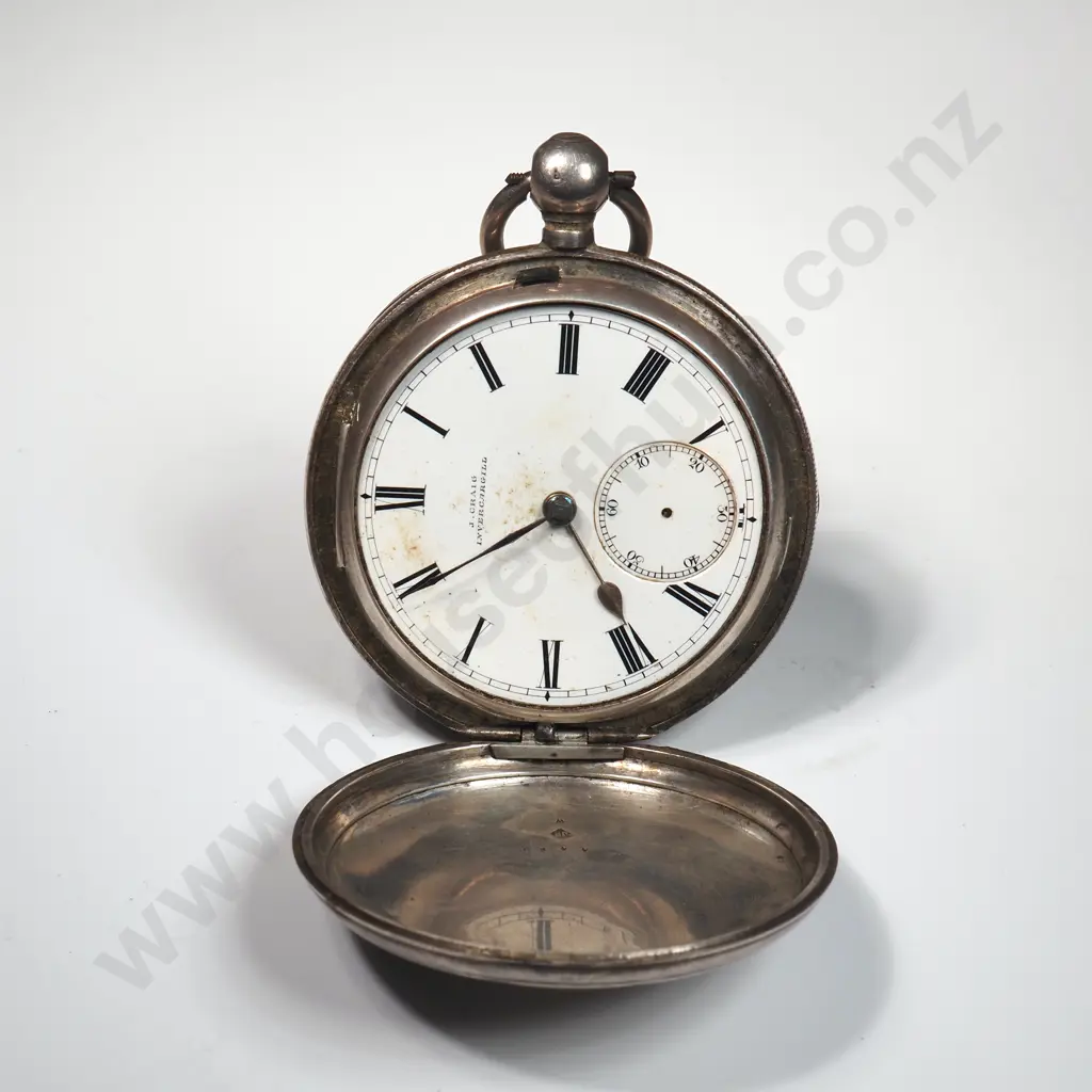 Sterling Silver English Fusee Lever Open Face  Pocket Watch. Image 1++