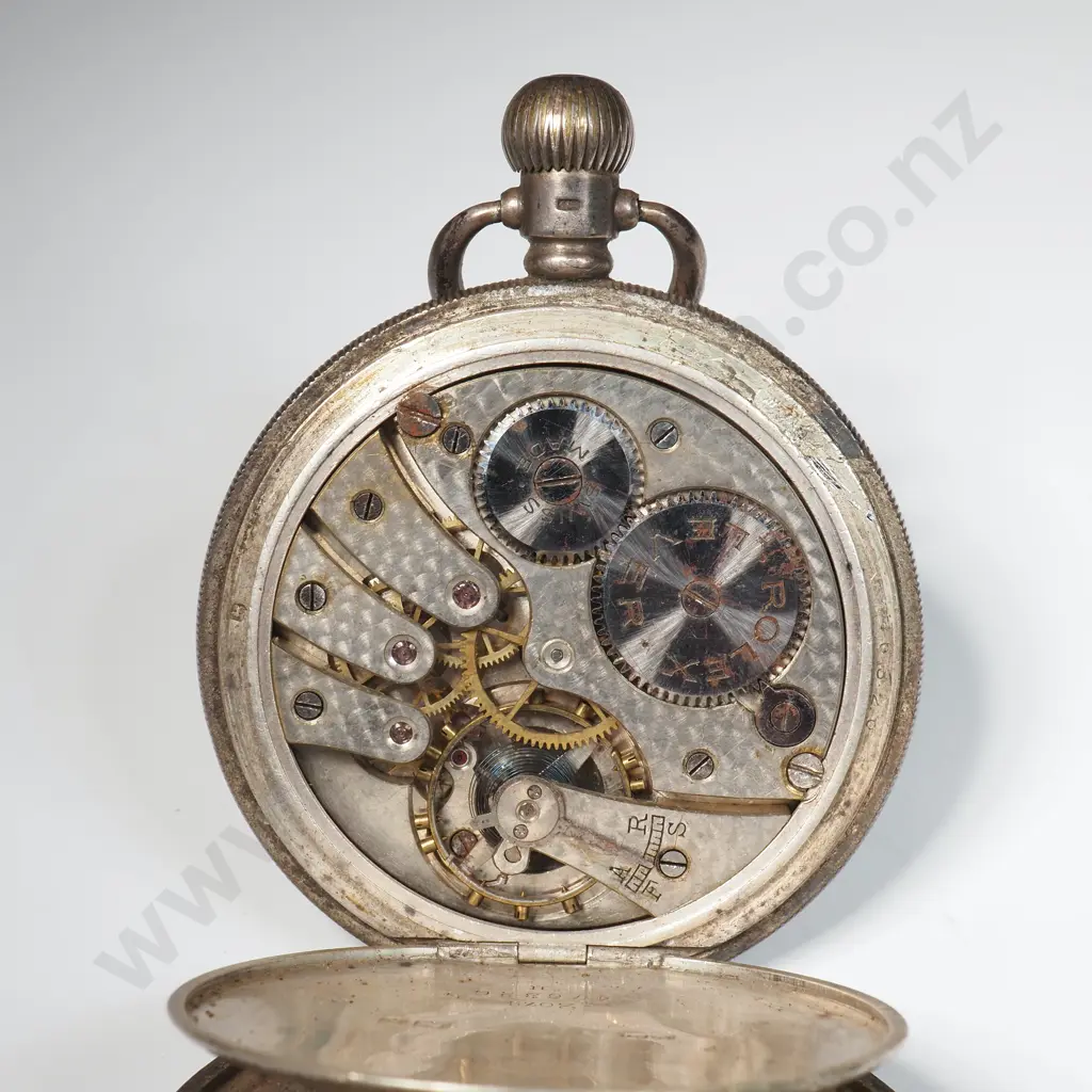 Sterling Silver Rolex Pocket Watch Image 1++