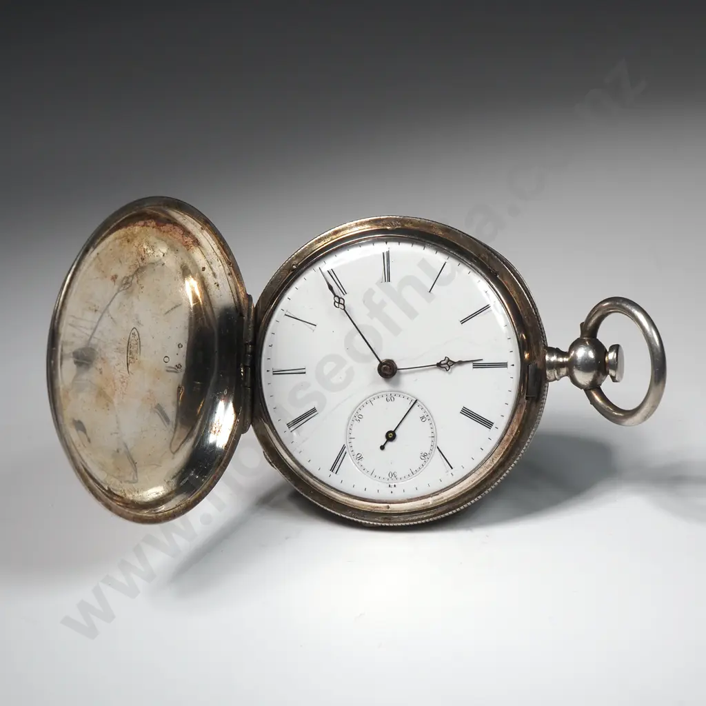 Continental Silver Pocket Watch A/F Image 1++