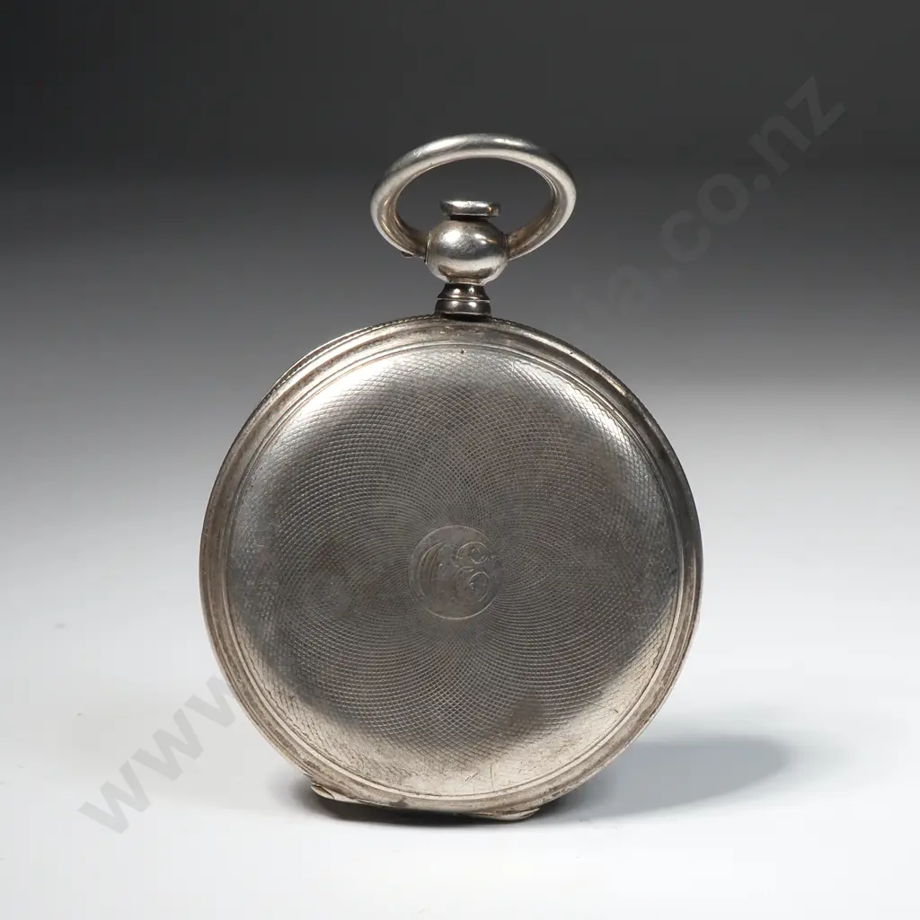 Continental Silver Pocket Watch A/F Image 1++
