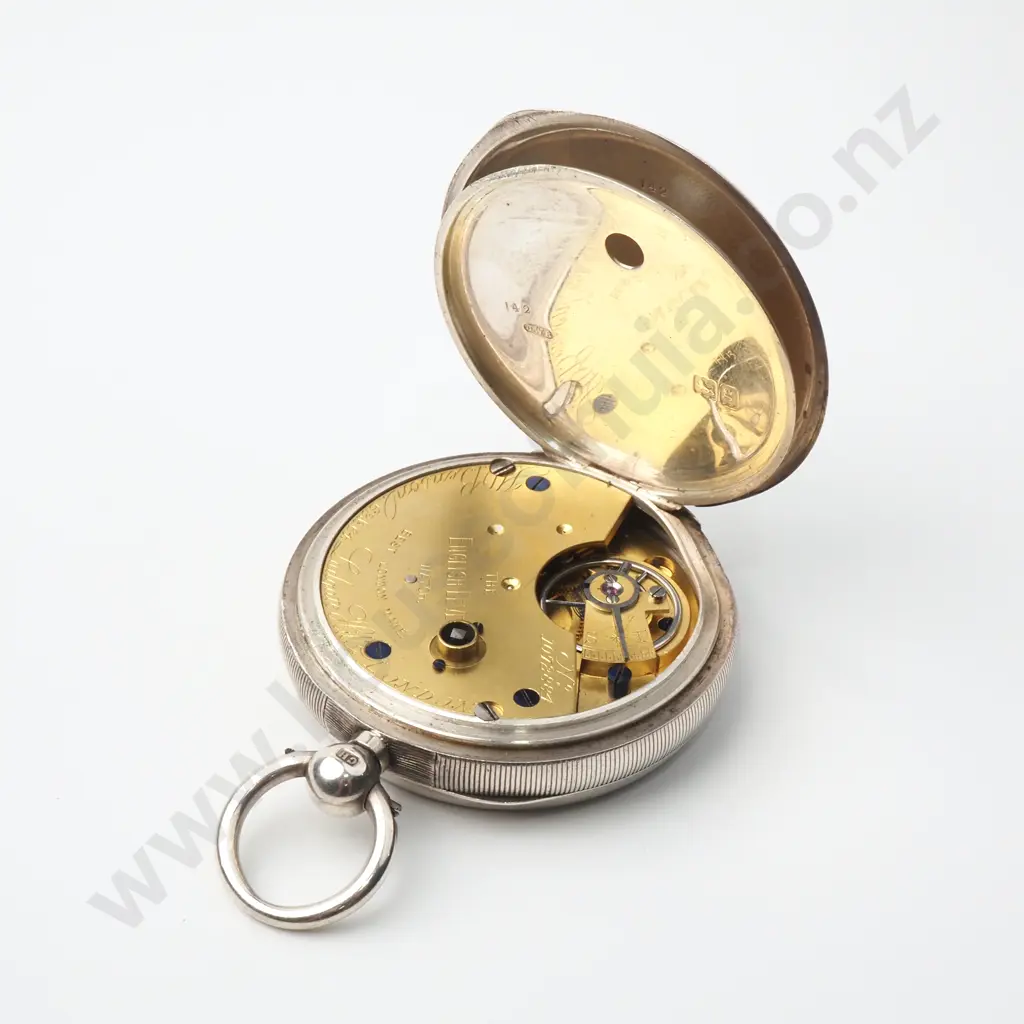 Sterling Silver Pocket Watch Image 1++