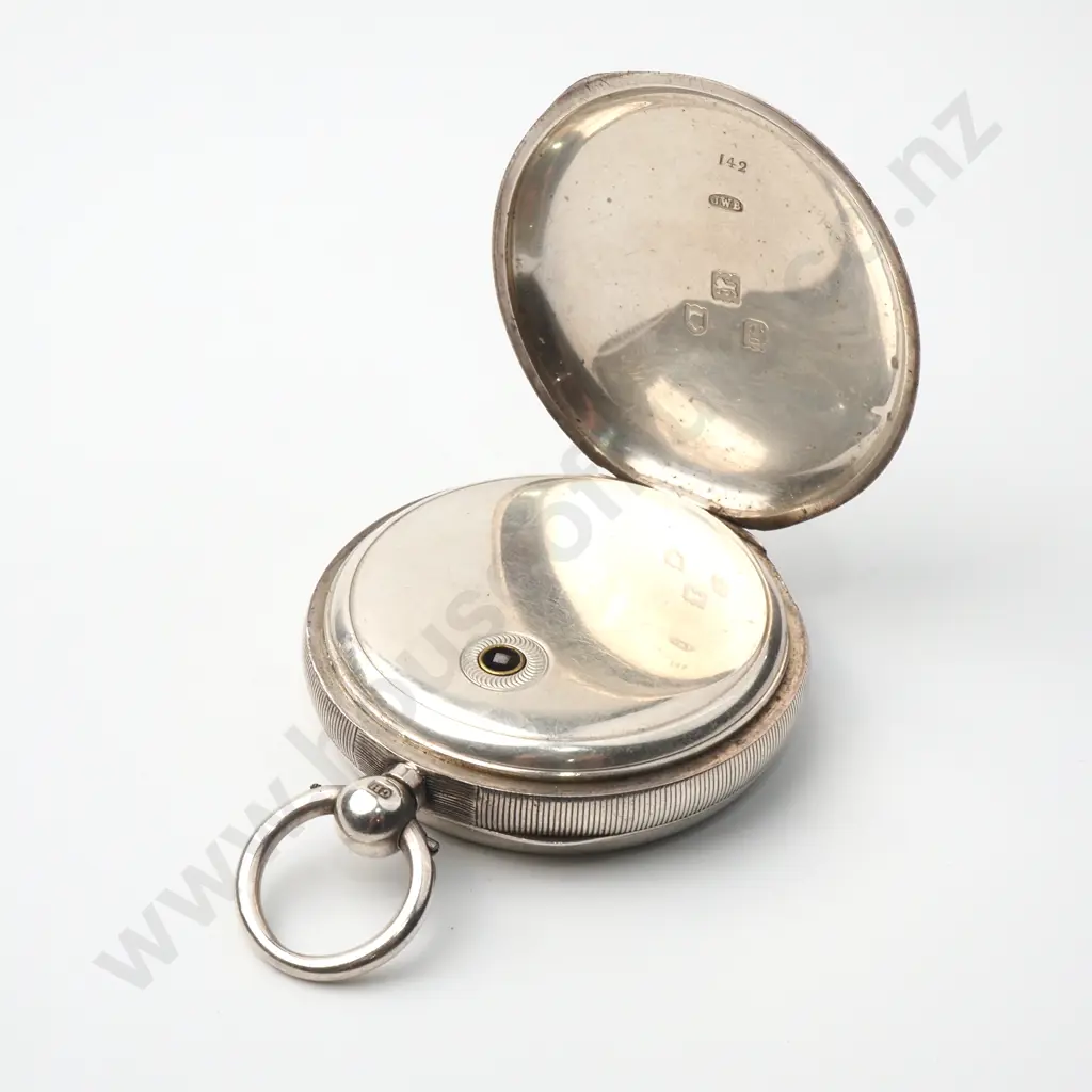 Sterling Silver Pocket Watch Image 1++