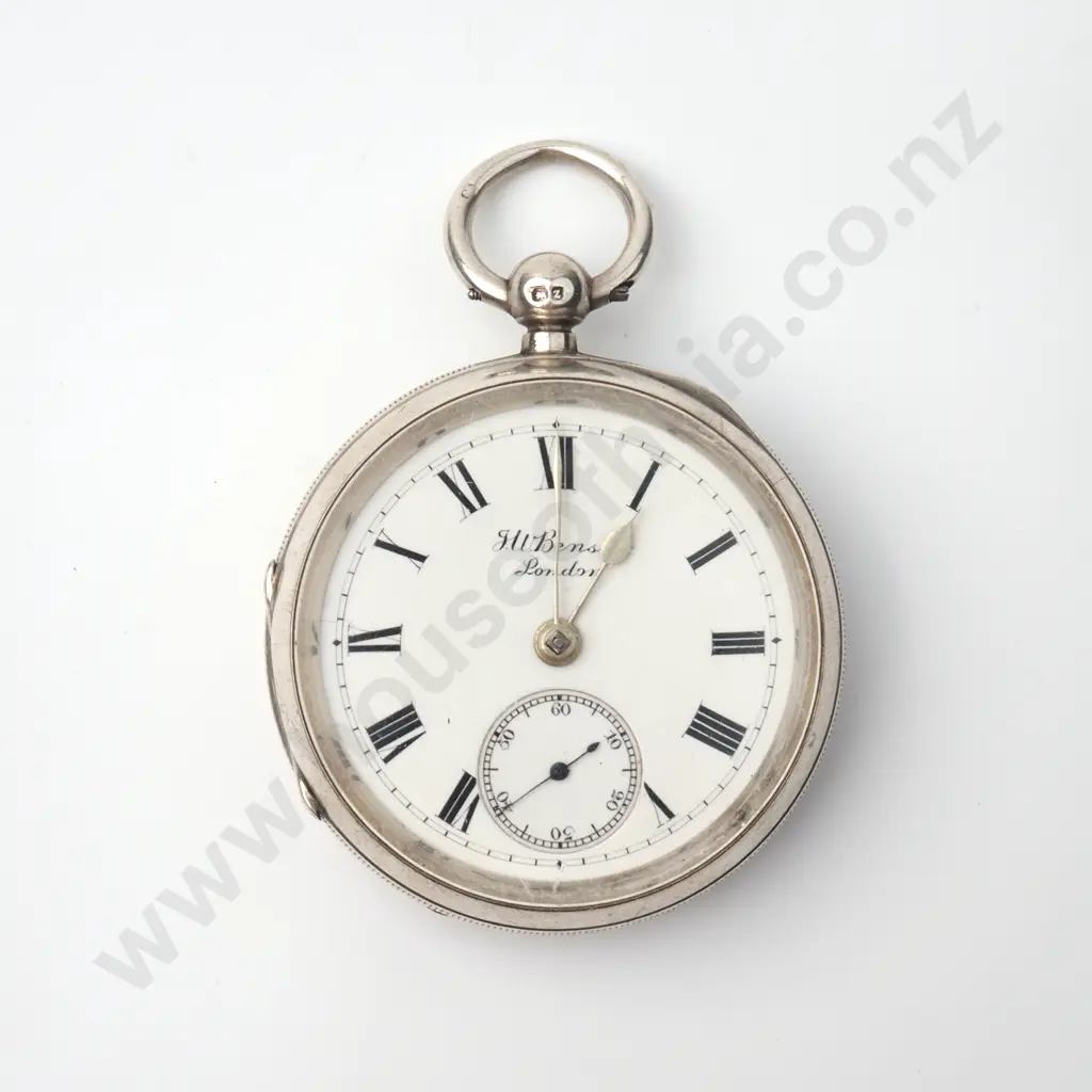 Sterling Silver Pocket Watch Image 1++