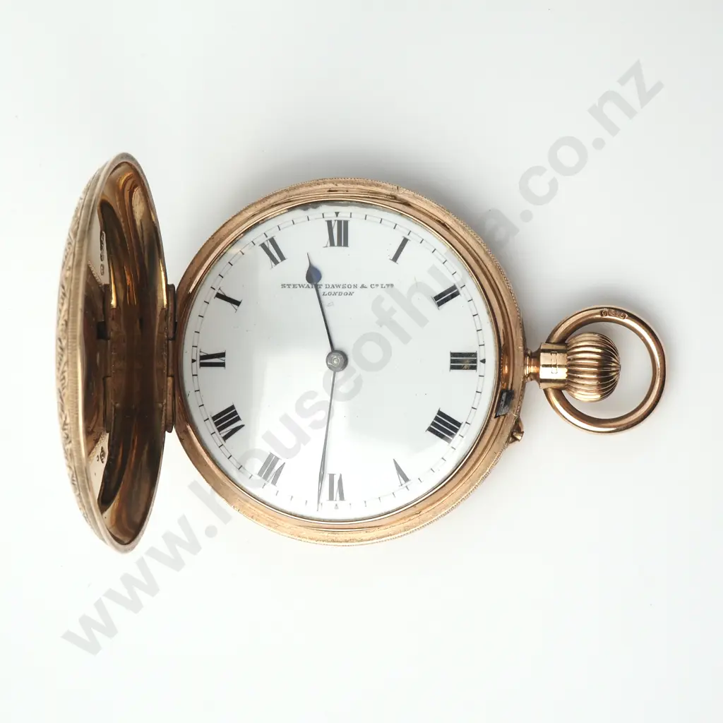 Antique 9ct Gold Pocket Watch w English Hallmarks Image 1++