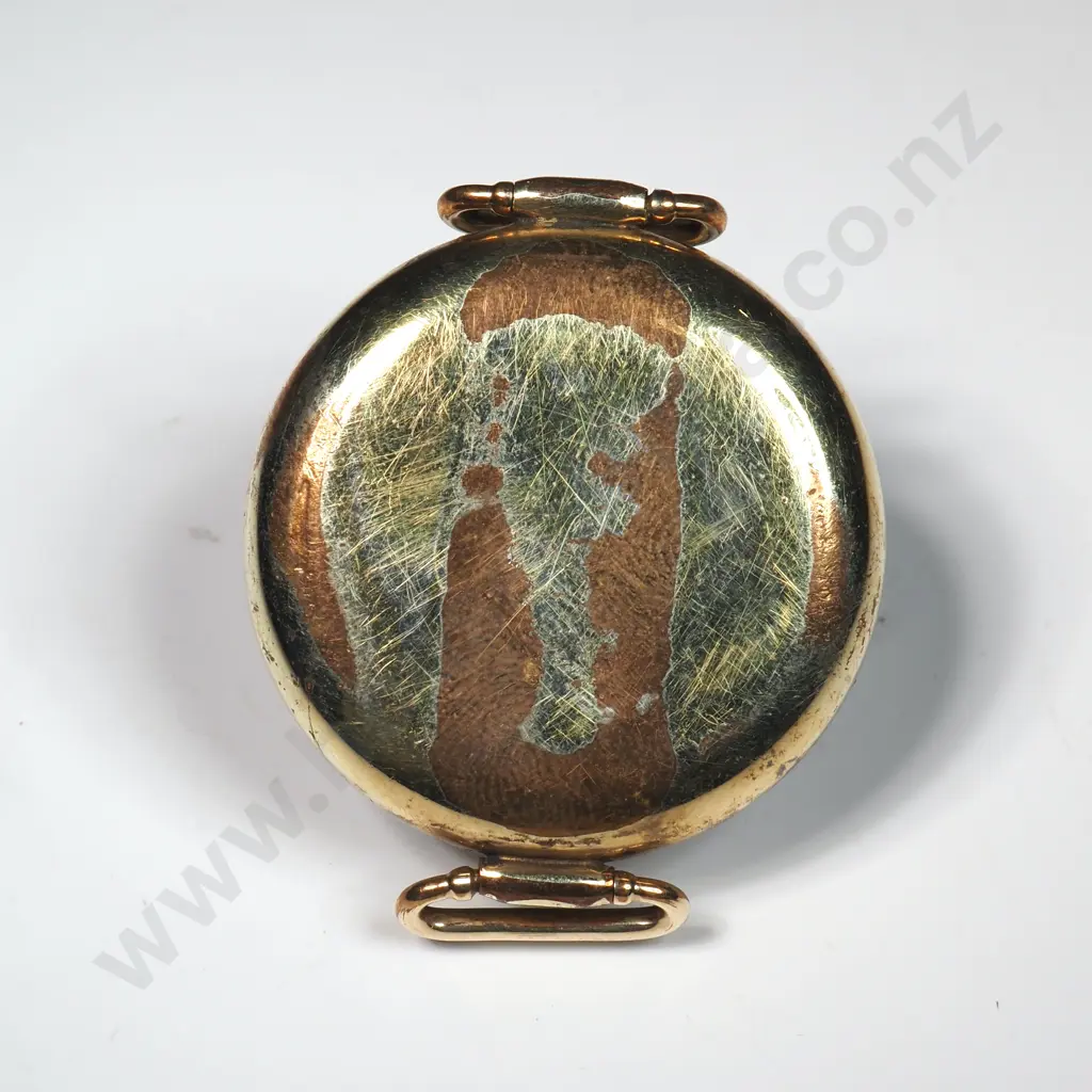 Vintage Rolled Gold Cased Trench Watch Image 1++