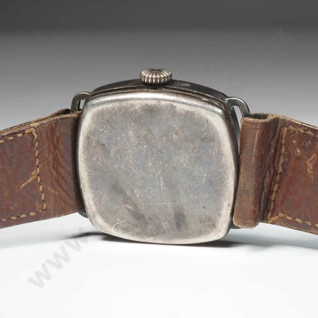 Antique Sterling Silver Wristwatch Image 1++