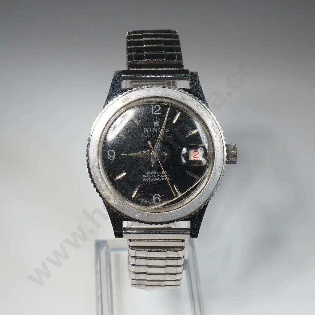 Vintage Kings Super Deluxe Wristwatch Image 1++