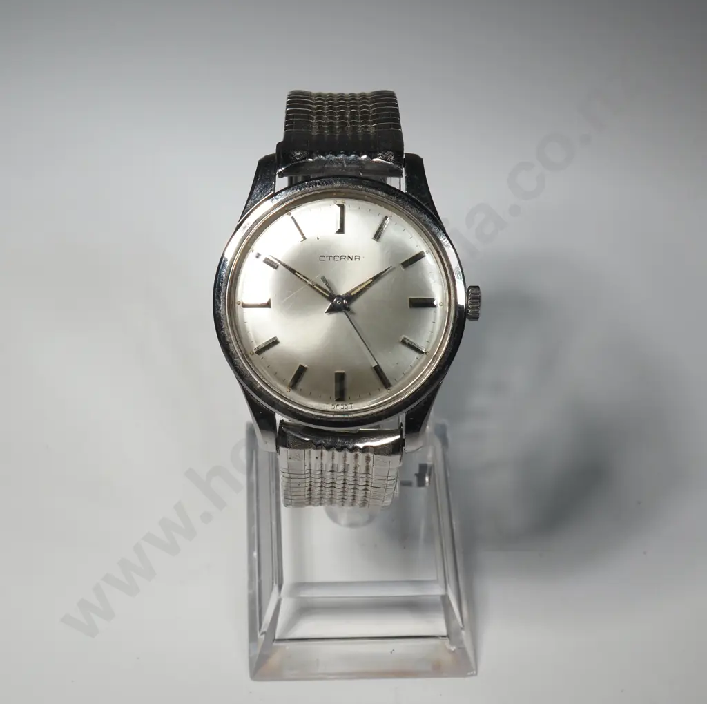 Vintage Eterna Wristwatch w Papers Image 1++