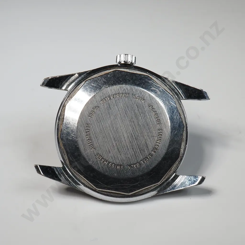 Vintage Black Dial Gents Automatic Wristwatch Image 1++