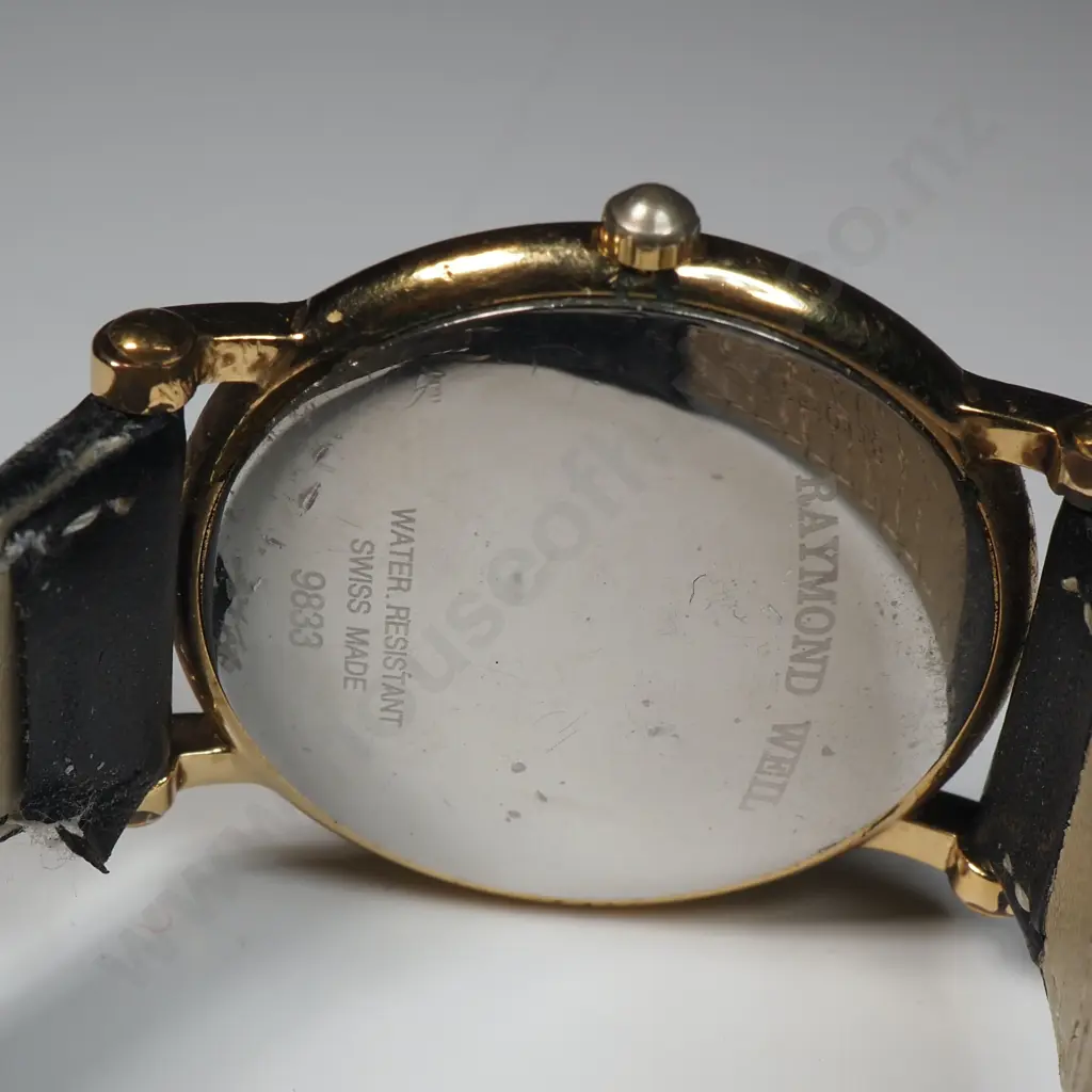 Rolled Gold Raymond Weil Wristwatch Image 1++