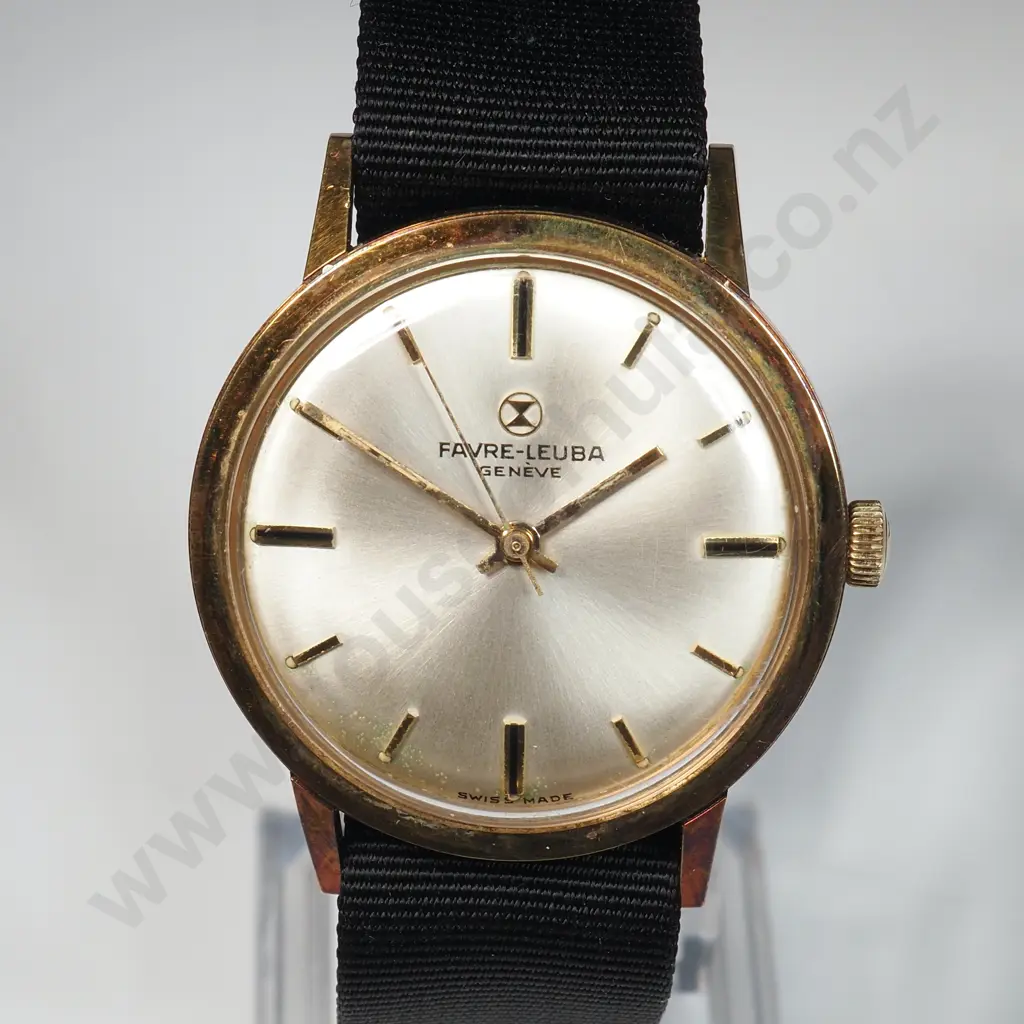 Cased Favre - Leuba Wristwatch Image 1++