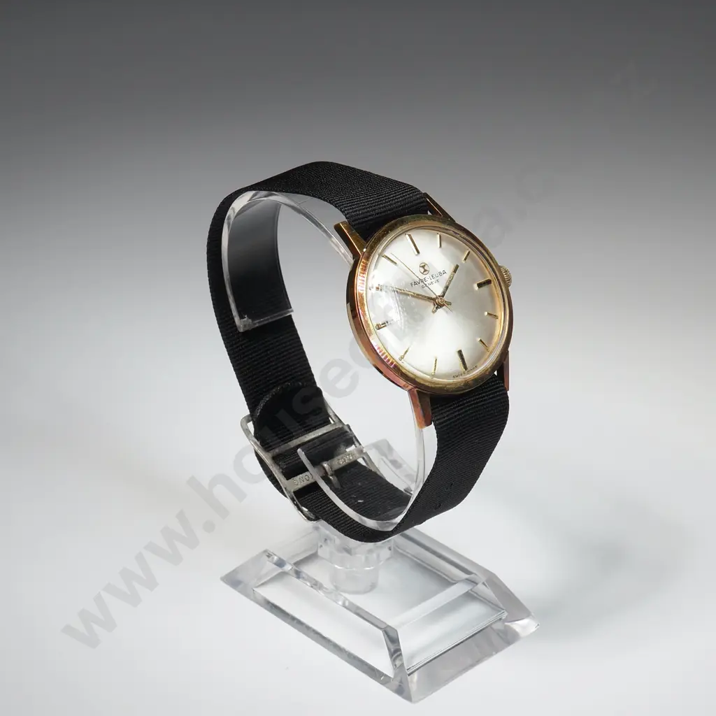 Cased Favre - Leuba Wristwatch Image 1++