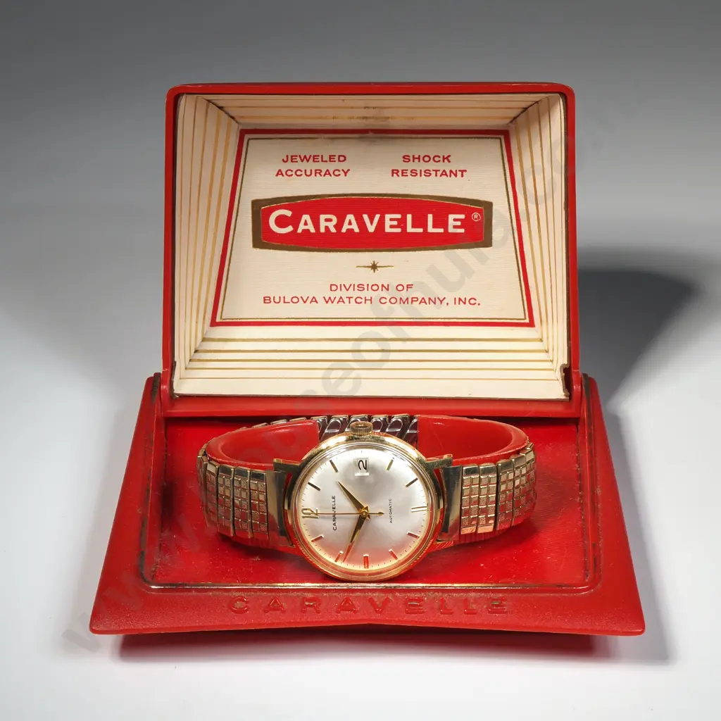 Cased Caravelle Wristwatch Image 1++