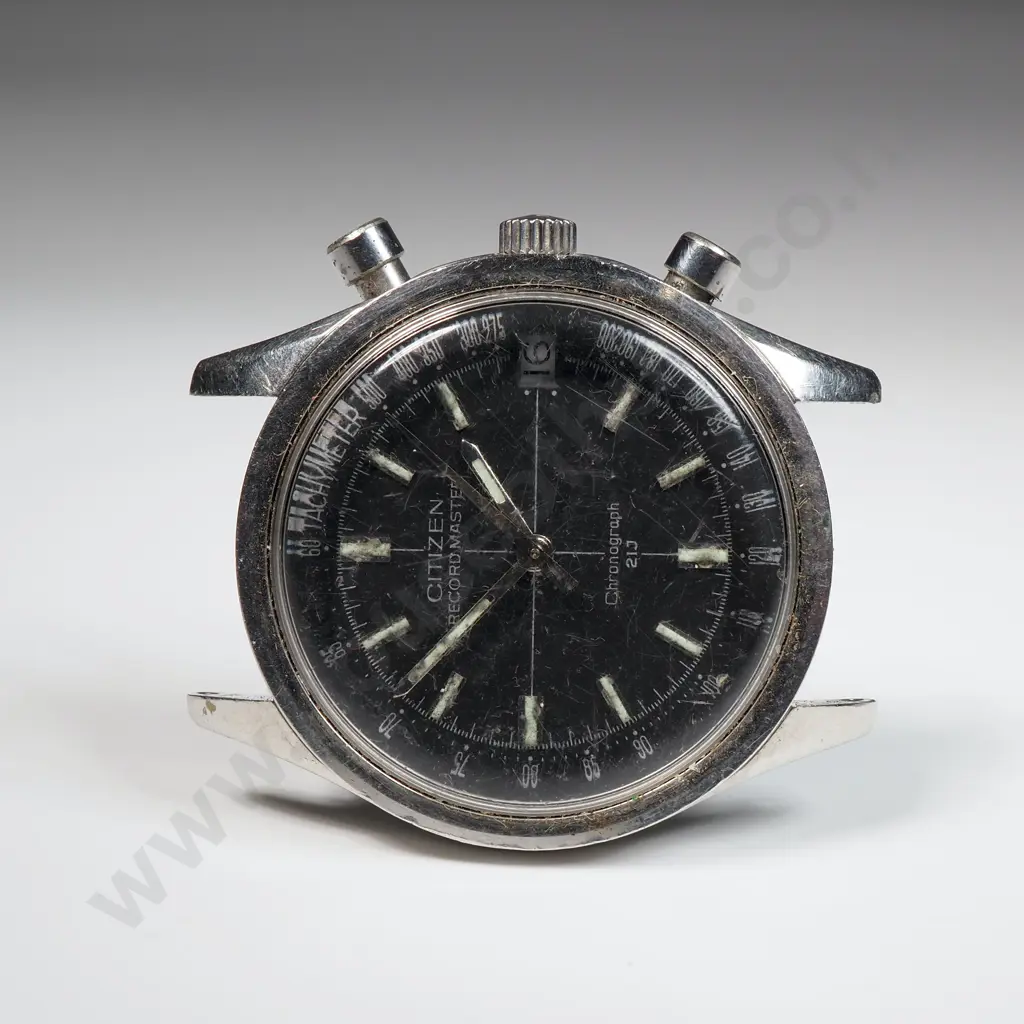 Citizen Record Master Chronograph Vintage Wristwatch Image 1++
