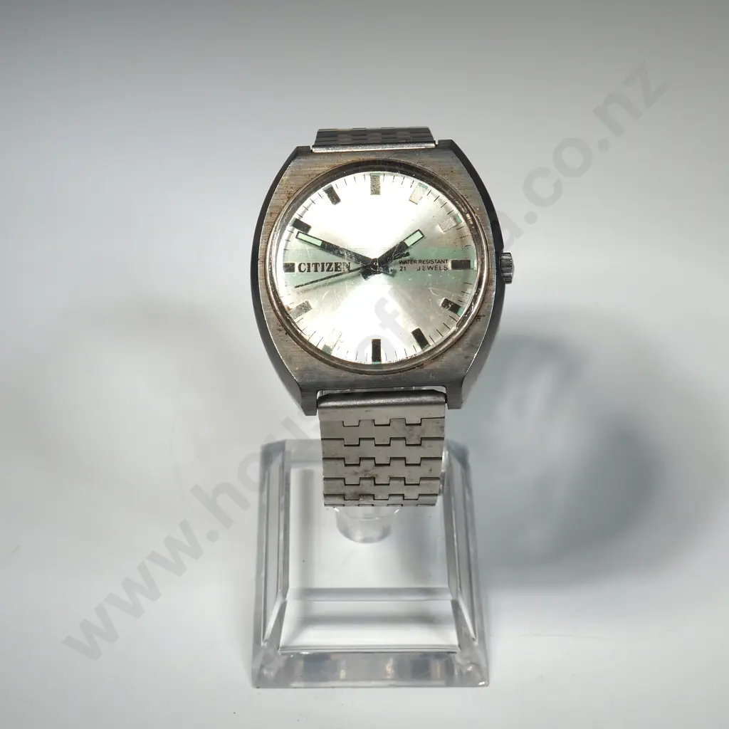 Vintage Citizens Parawater Automatic Men's Pocket Watch Image 1++