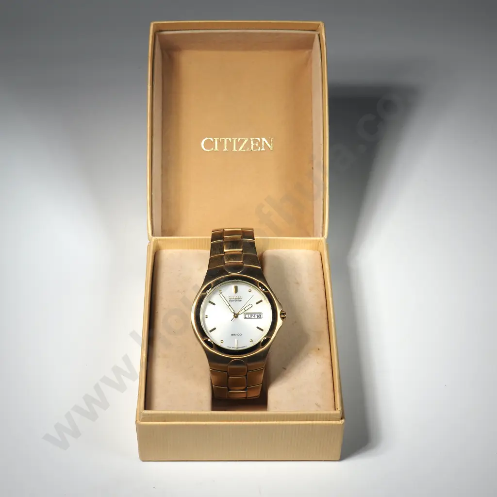 Cased Citizen Ecodrive Wristwatch Image 1++