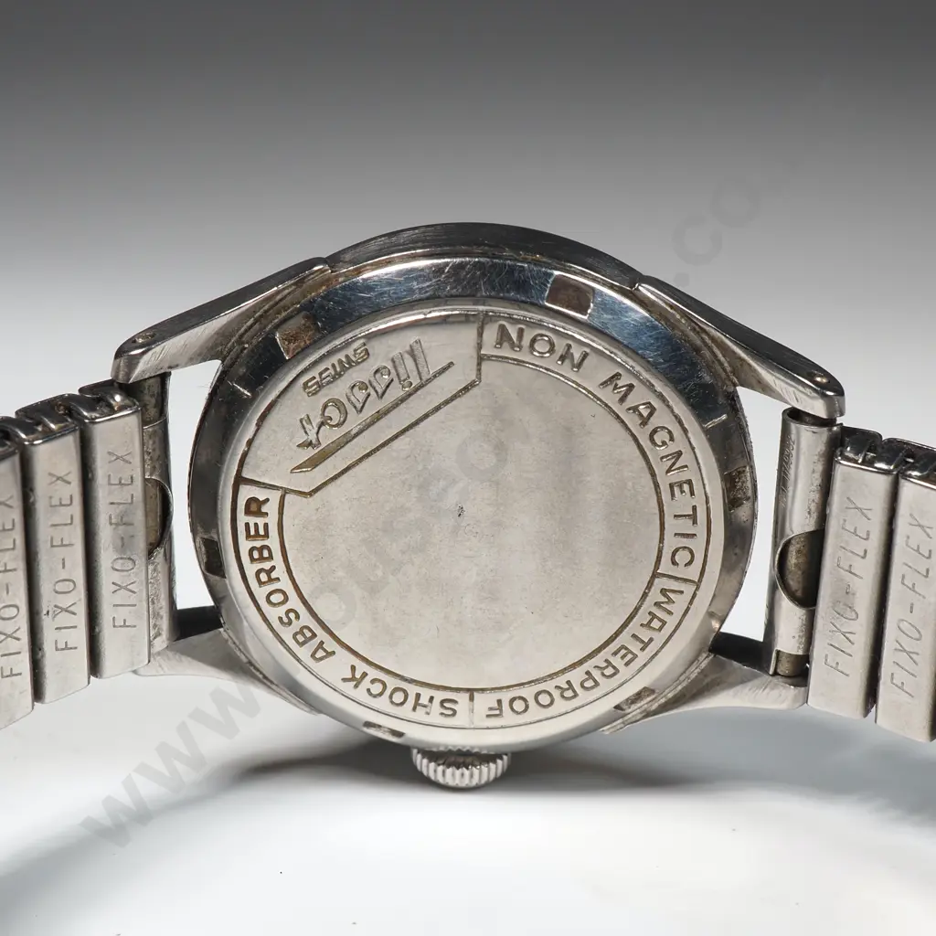Vintage Gents Tissot Antimagnetique Wrist Watch on Flex Strap Image 1++