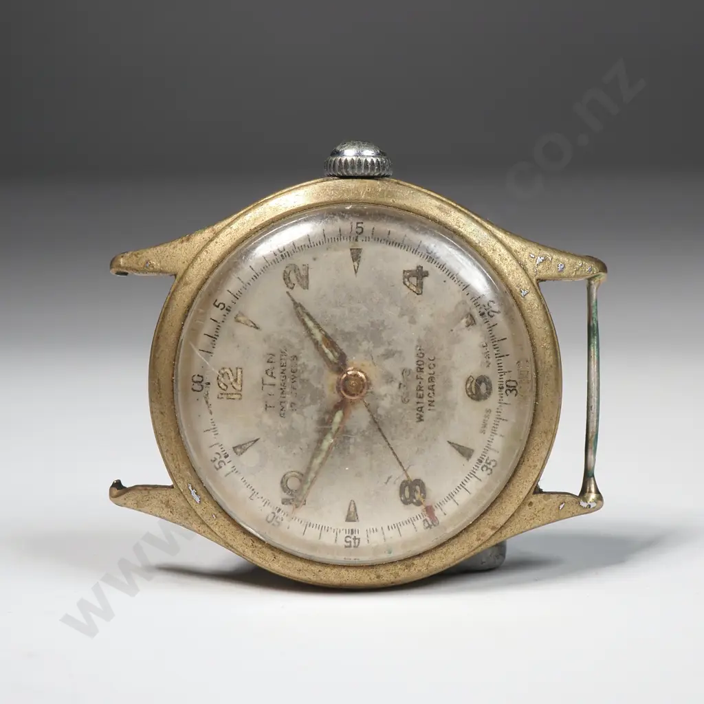 Vintage Titan Wirstwatch Head A/F Image 1++