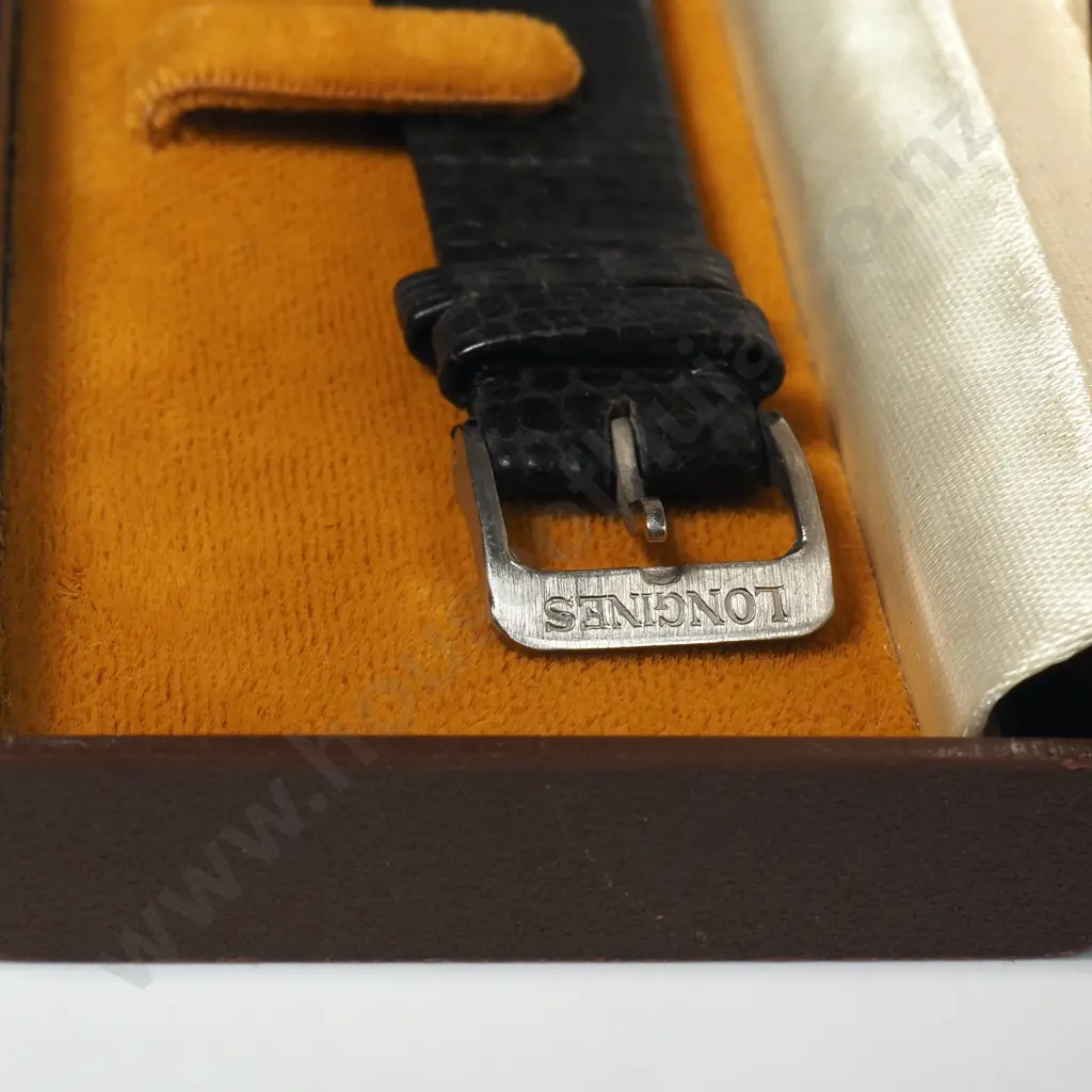 Cased Vintage Longines Manual Wind Elipse Wristwatch Image 1++