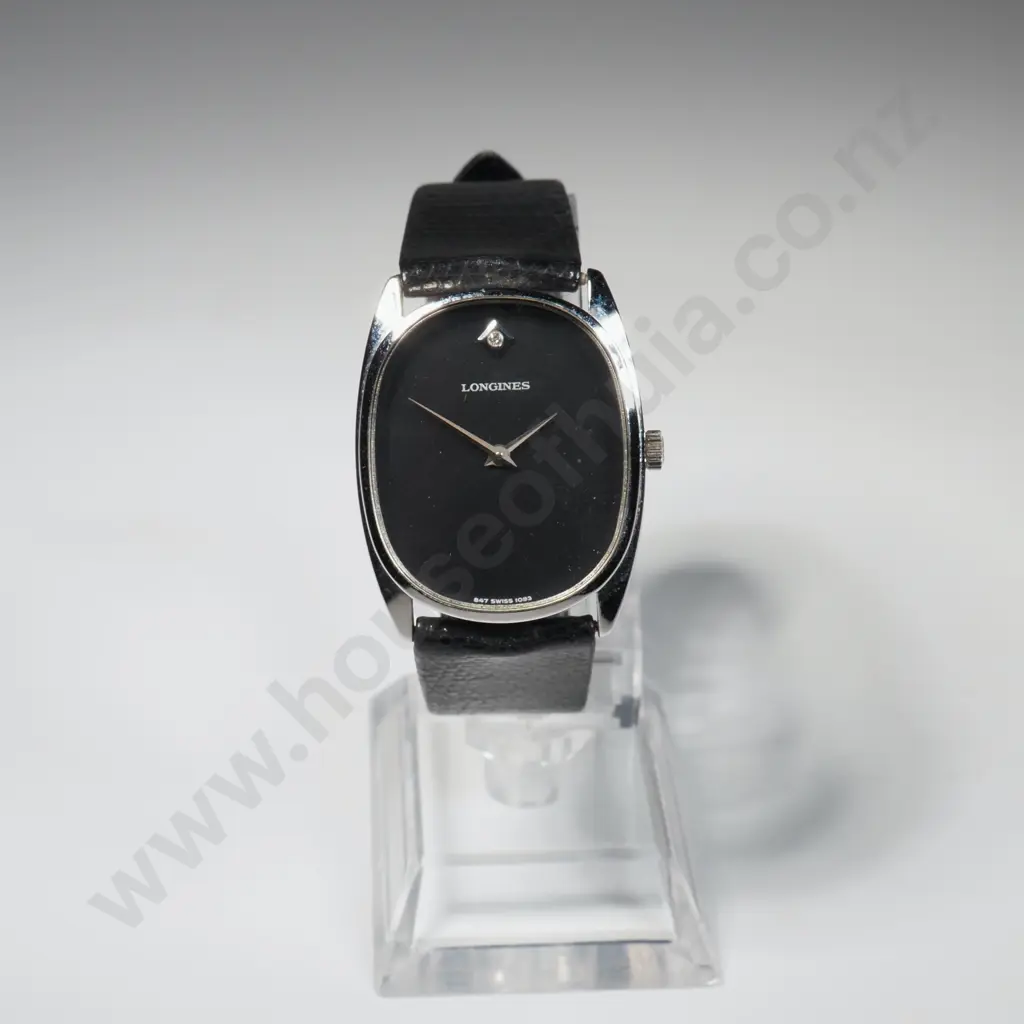 Cased Vintage Longines Manual Wind Elipse Wristwatch Image 1++