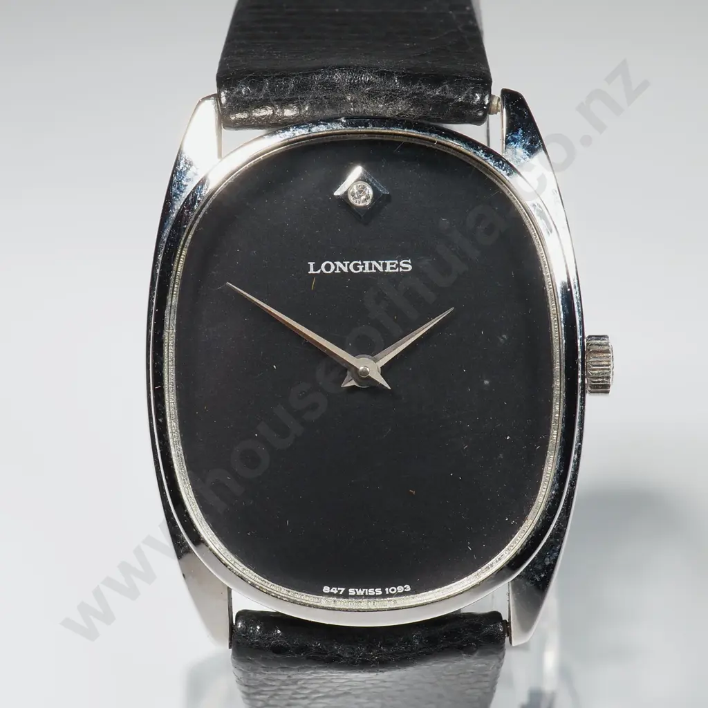 Cased Vintage Longines Manual Wind Elipse Wristwatch Image 1++