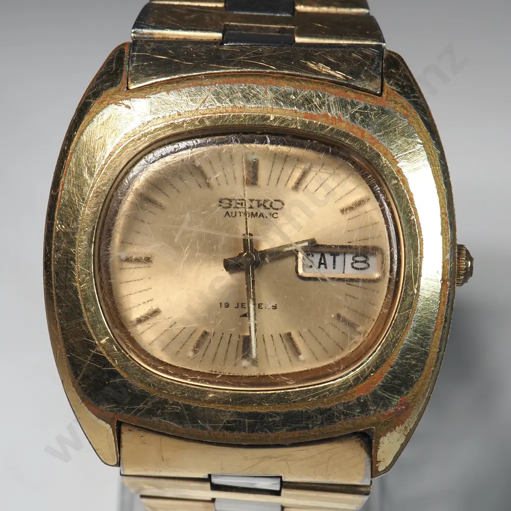 Cased Seiko Automatic Wristwatch Image 1++