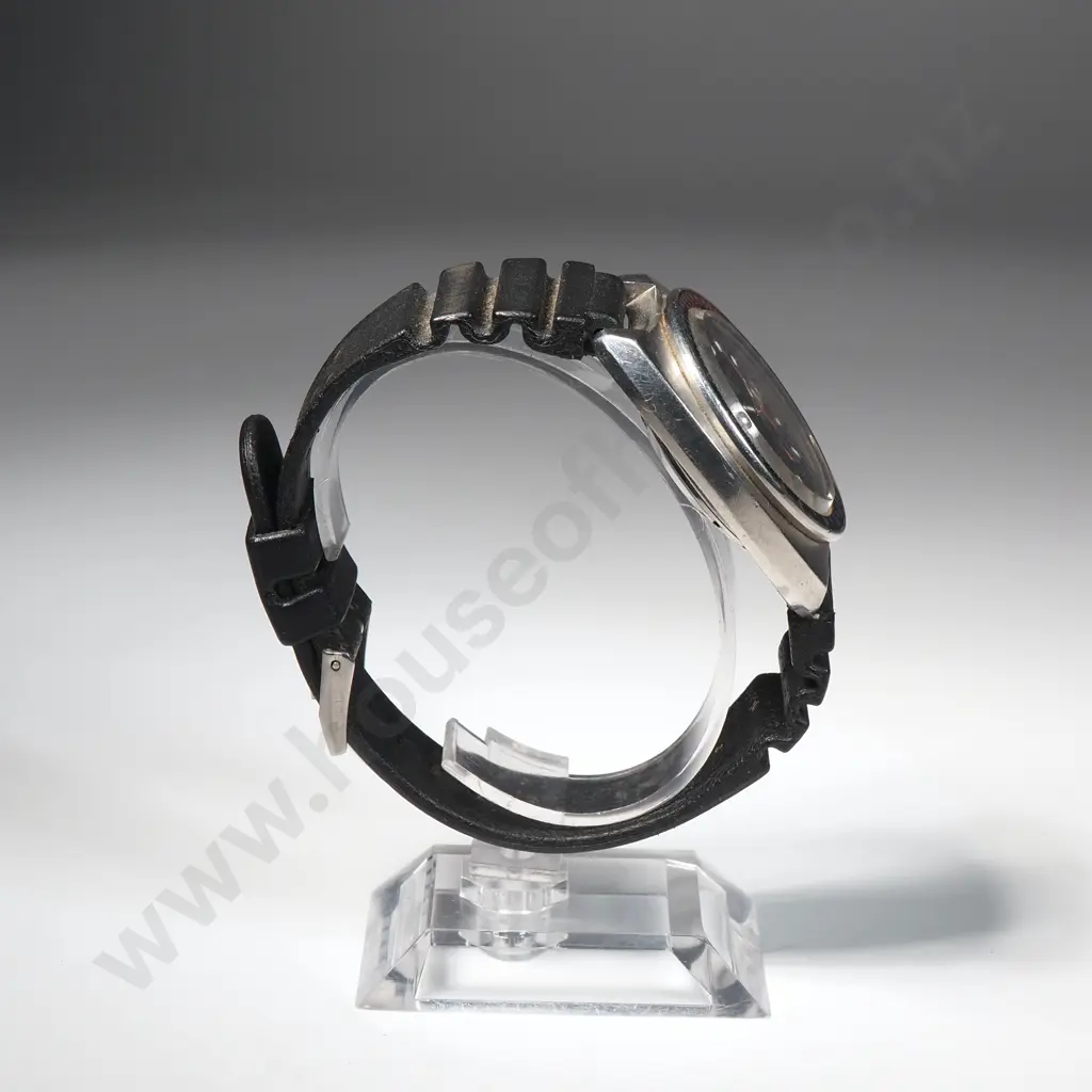Gents Stainless Steel Seiko Automatic Chronograph Wristwatch: Model 6138-6002 Image 1++