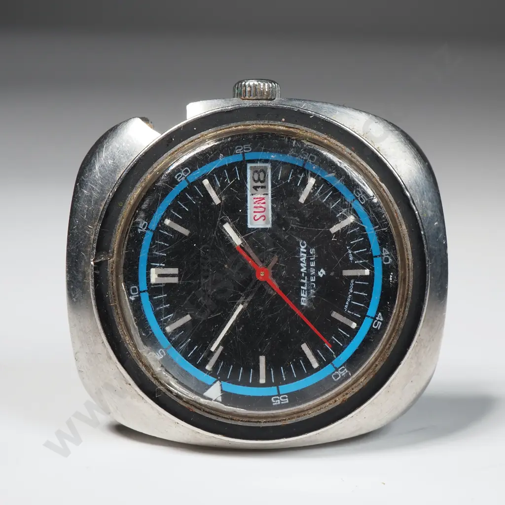 Vintage Seiko Bell-Matic Automatic Wristwatch Head Image 1++